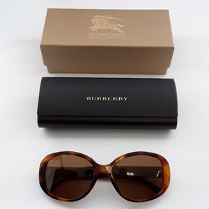 NIB Burberry B4159 3316/83 Polarized Sunglasses